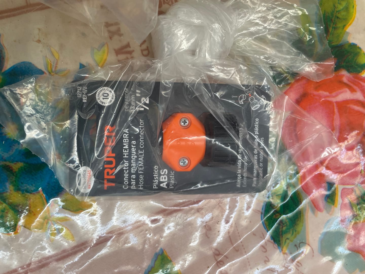 Customer photo review of Conexión Hembra Para Manguera 1/2 Ref-1/2