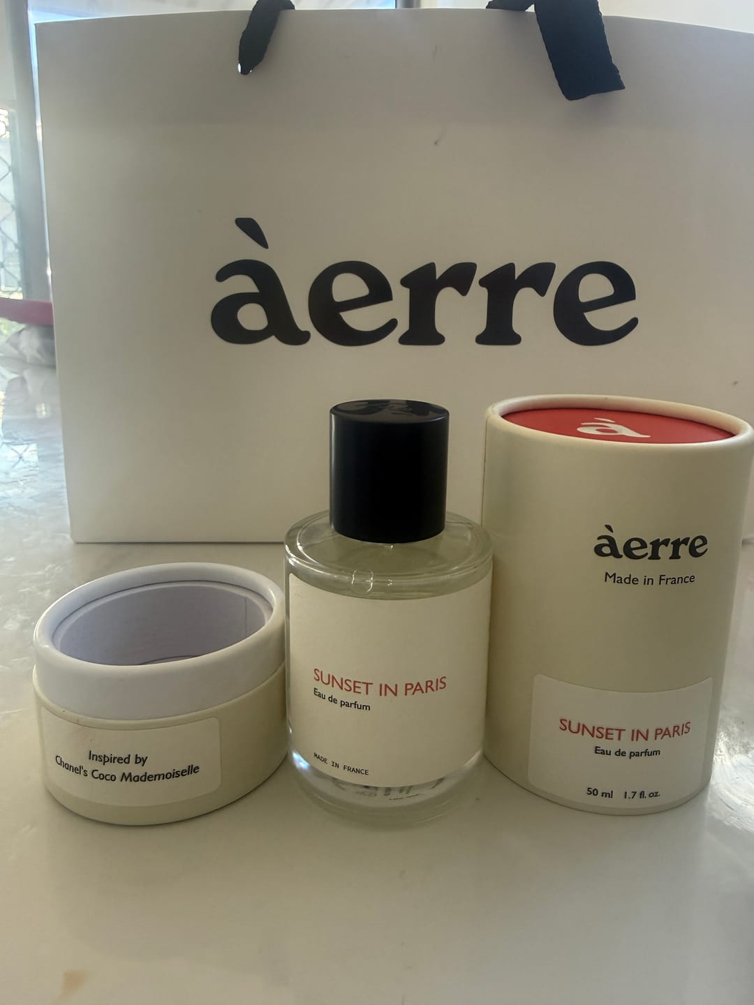 Customer photo review of Sunset in Paris