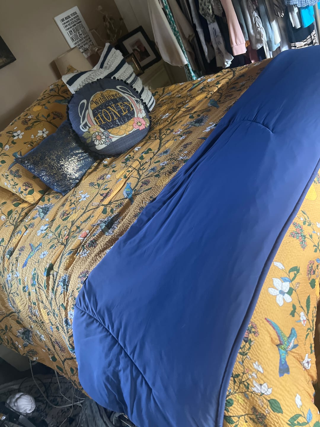 Customer photo review of CloudCool™ Cooling Comforter