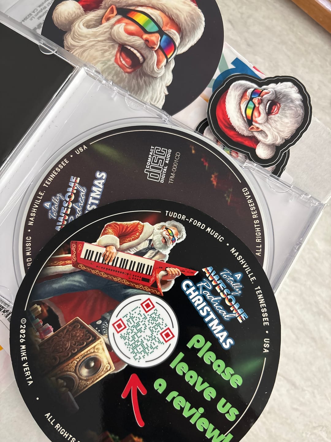 Customer photo review of A Totally Awesome Radical Christmas - Compact Disc
