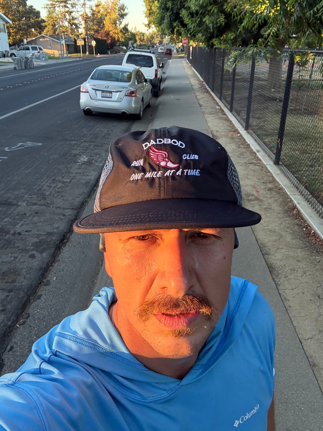 Customer photo review of Dadbod Running Athletic Hat V.2