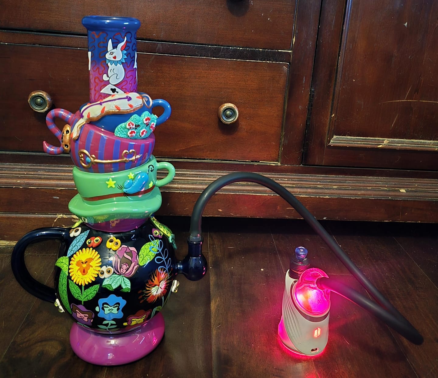 Customer photo review of TEA PARTY BONG 16"
