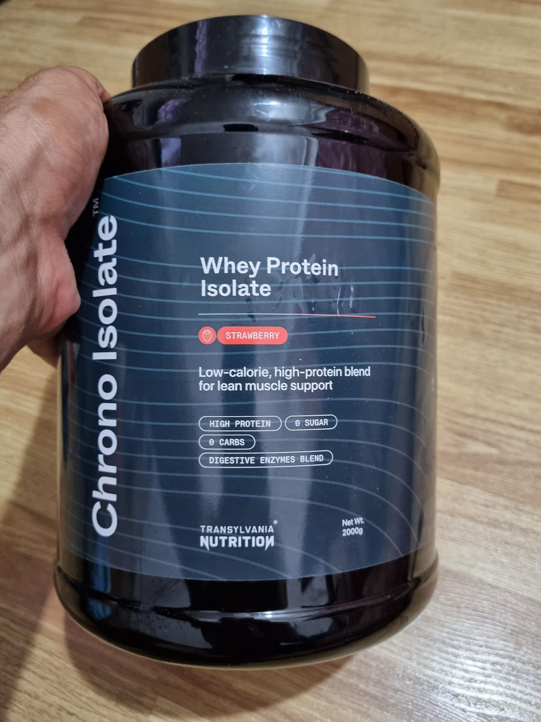 Customer photo review of Chrono Isolate Protein - Proteina izolata din zer