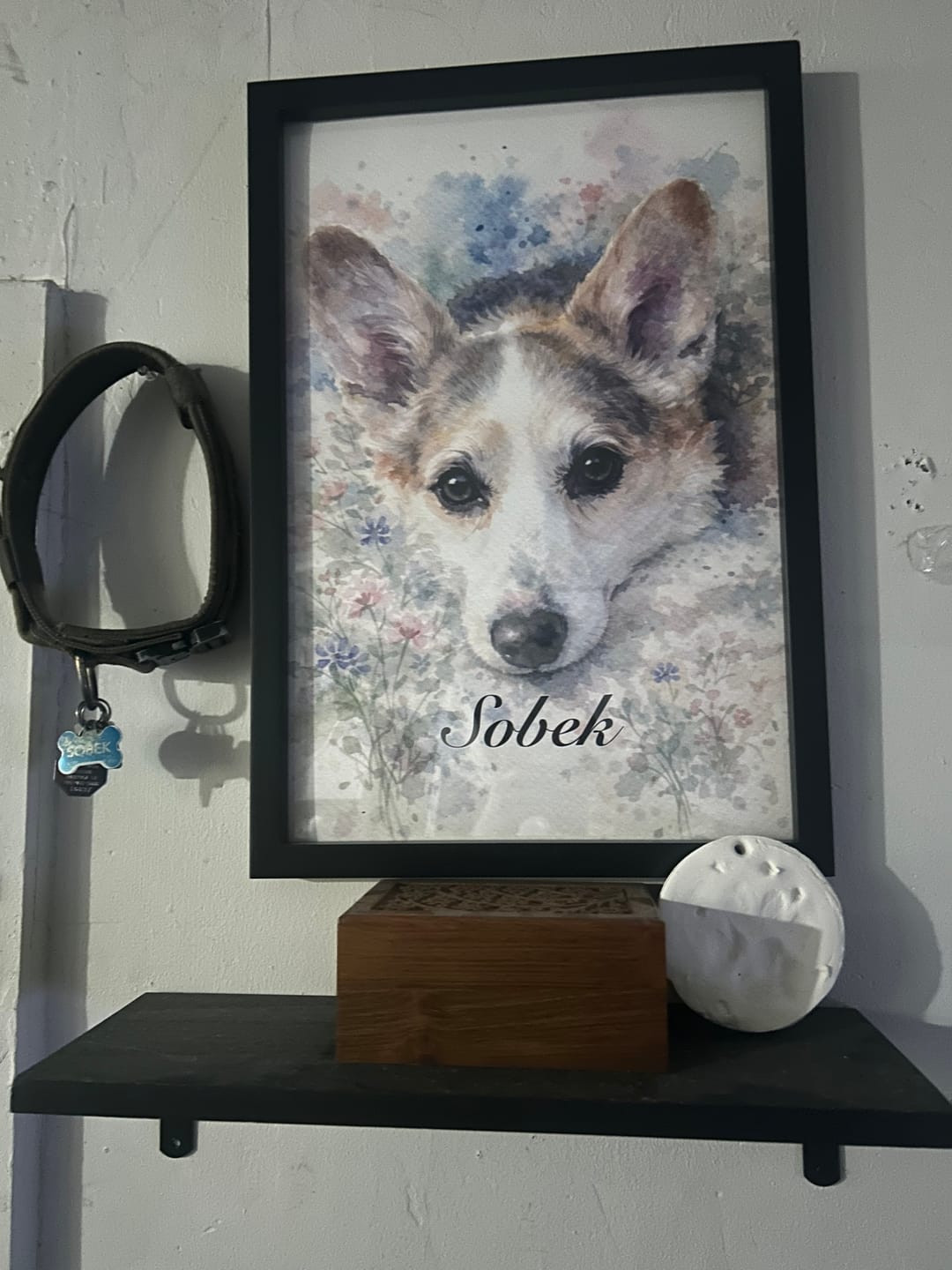 Customer photo review of Watercolor - Personalized Poster