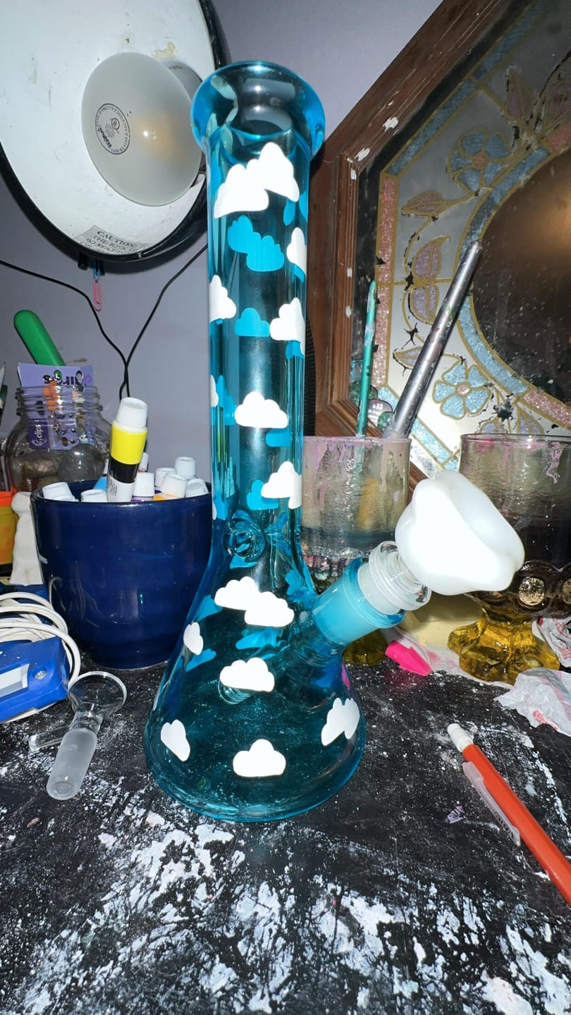 Customer photo review of CLOUD BONG 10"