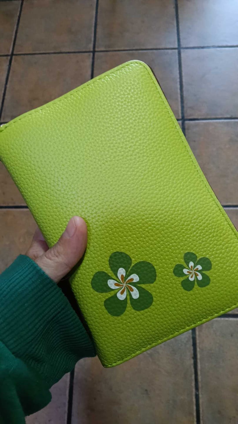 Customer photo review of Libreta de Ahorro con Cremallera A7
