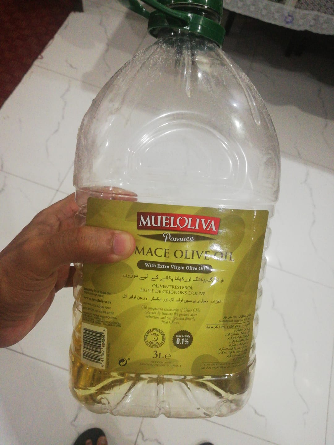 Customer photo review of Pomace Blended With Extra Virgin Olive Oil