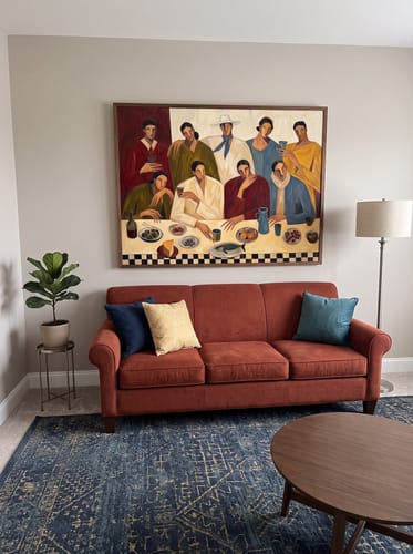 Customer review photo for The Geometric Feast #CSQ162