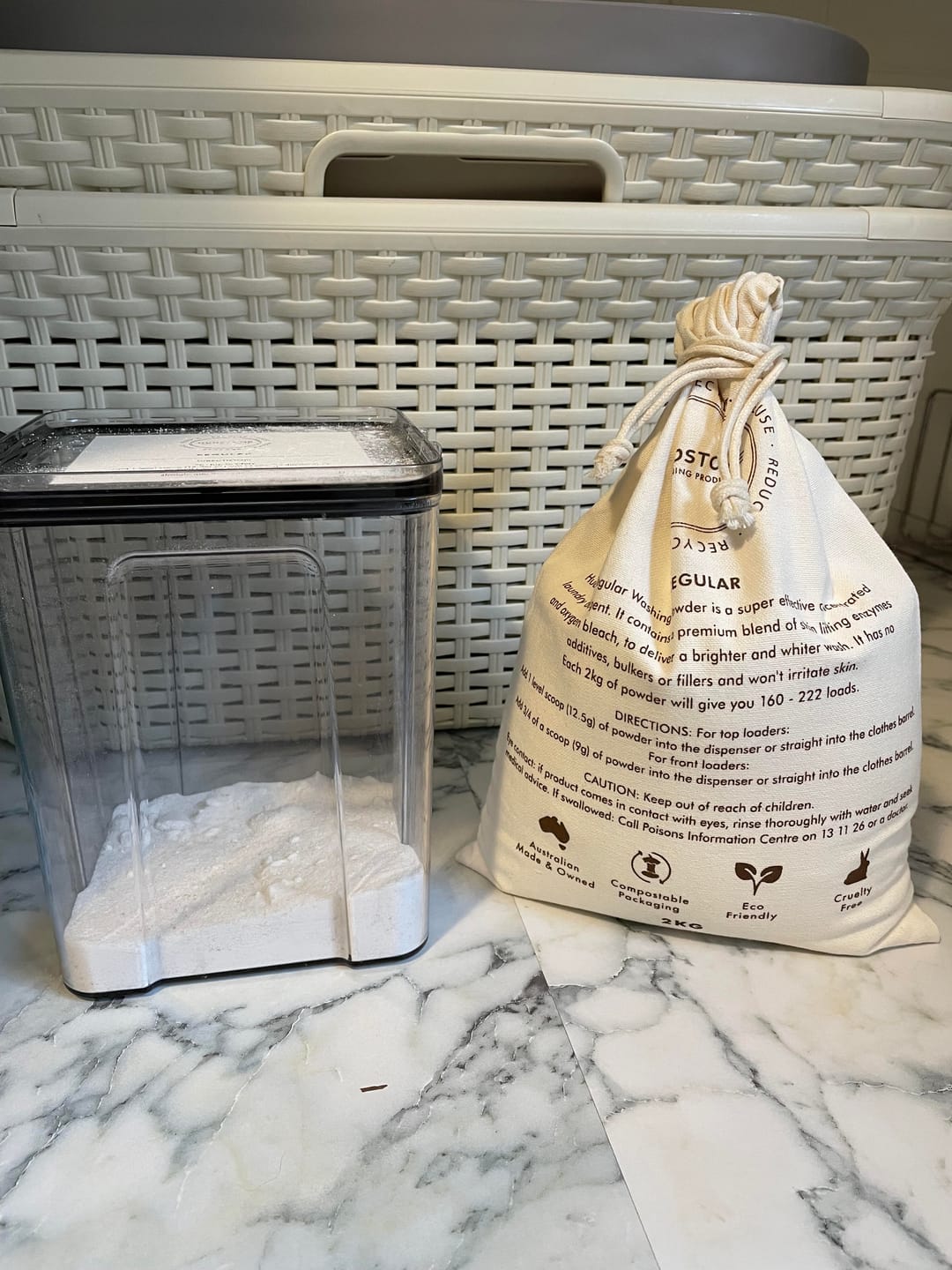 Customer photo review of Regular Washing Powder (Double Concentrate)