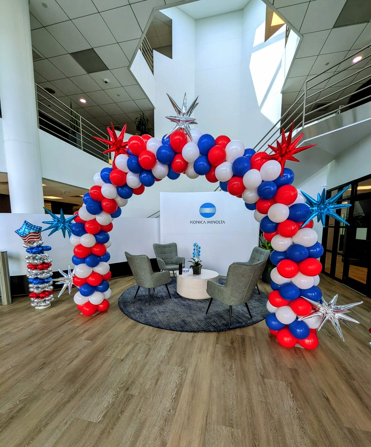 Customer photo review of 10x8ft Aluminum Alloy Tube Arch Balloon Flower Stand For Wedding Birthday Baby Shower
