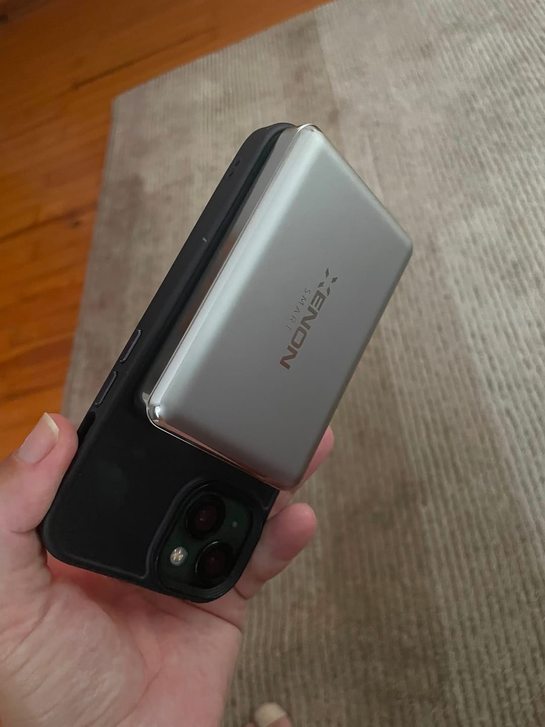 Customer photo review of MagSafe Powerbank | 10000 mAh, 15W Kablosuz, 22.5W Hızlı Şarj, Alüminyum Kasa (X6441)