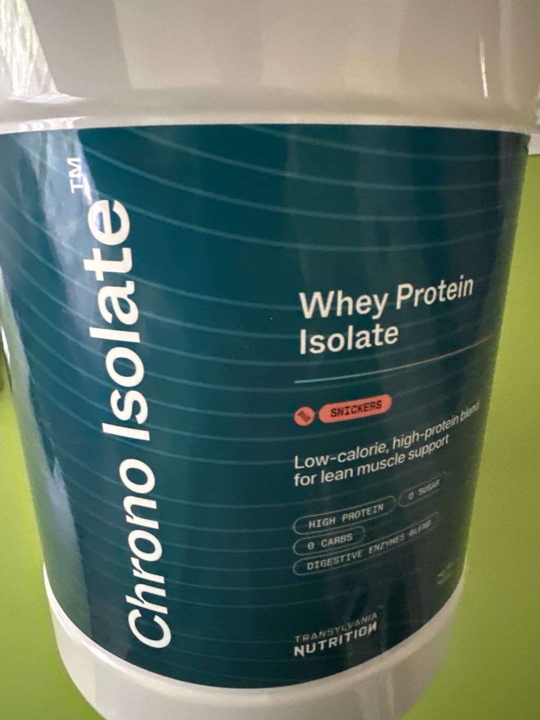Customer photo review of Chrono Isolate Protein - Proteina izolata din zer