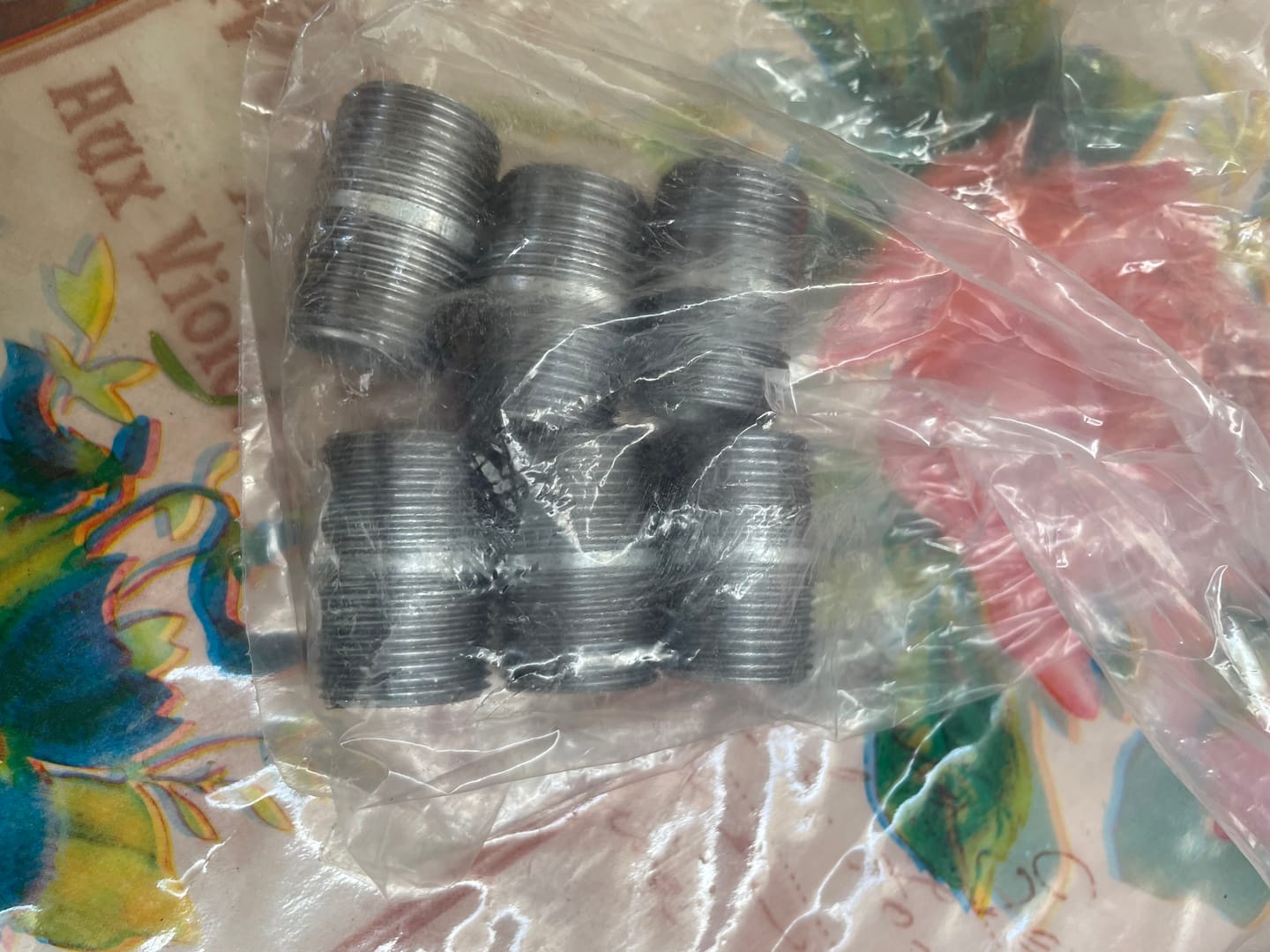 Customer photo review of Niple 3/4 X 1 1/2" Galvanizado, 3 Piezas