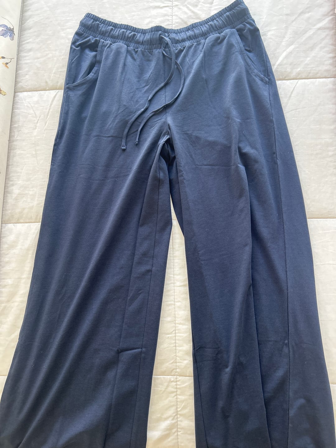 Customer photo review of Everyday Palazzo | AlgaKnit - Marino Blue