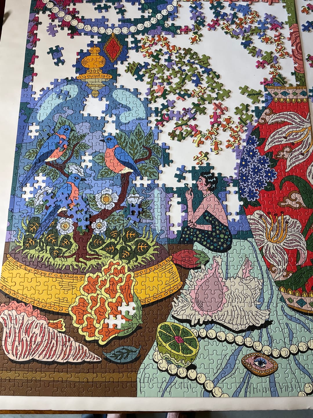 Customer photo review of Sunday Morning | 1000 Piece Puzzle