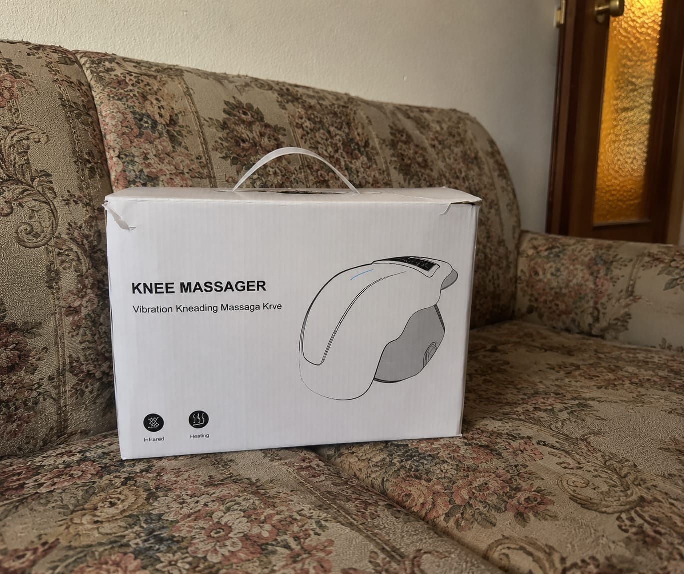 Customer photo review of Masajeador de Rodillas con vibración