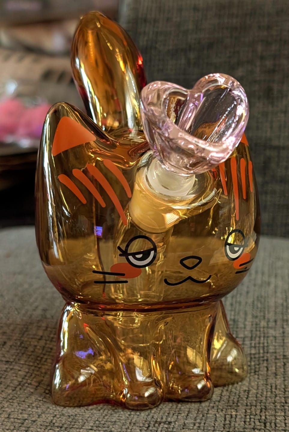 Customer photo review of CANNACAT BUBBLER