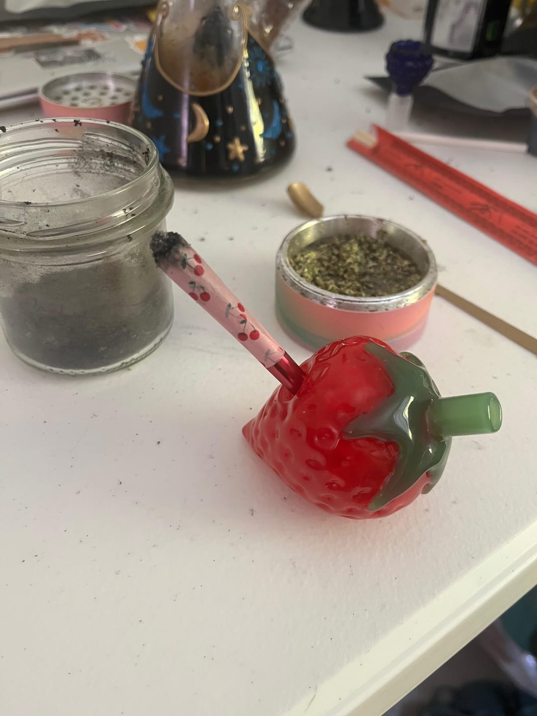 Customer photo review of STRAWBERRY JOINT BUBBLER