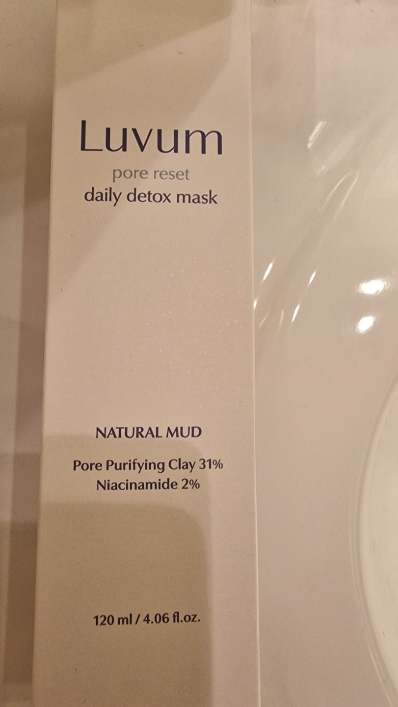 Customer photo review of Luvum Pore Reset Detox Mask (120ml)
