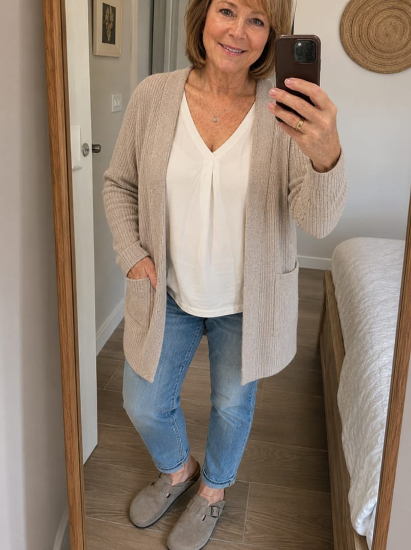 Customer photo review of Women's Comfort Clogs | Slip-On Suede Mules with Arch Support & Adjustable Buckle | Sofuna