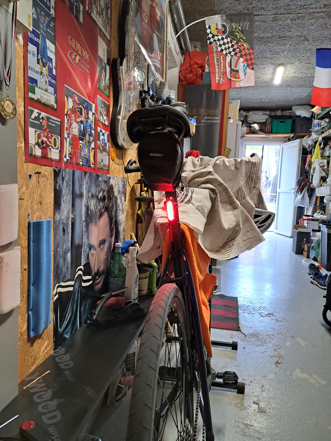 Customer photo review of Éclairage vélo arrière USB - ULTRAPRO