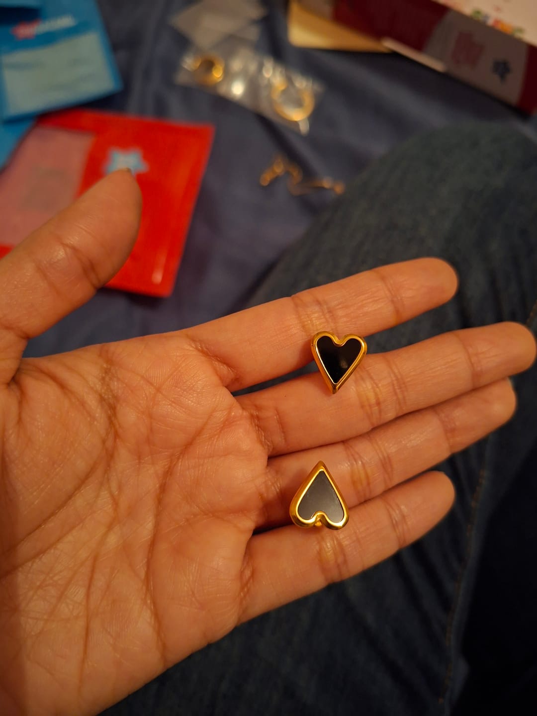 Customer photo review of Aretes Enola