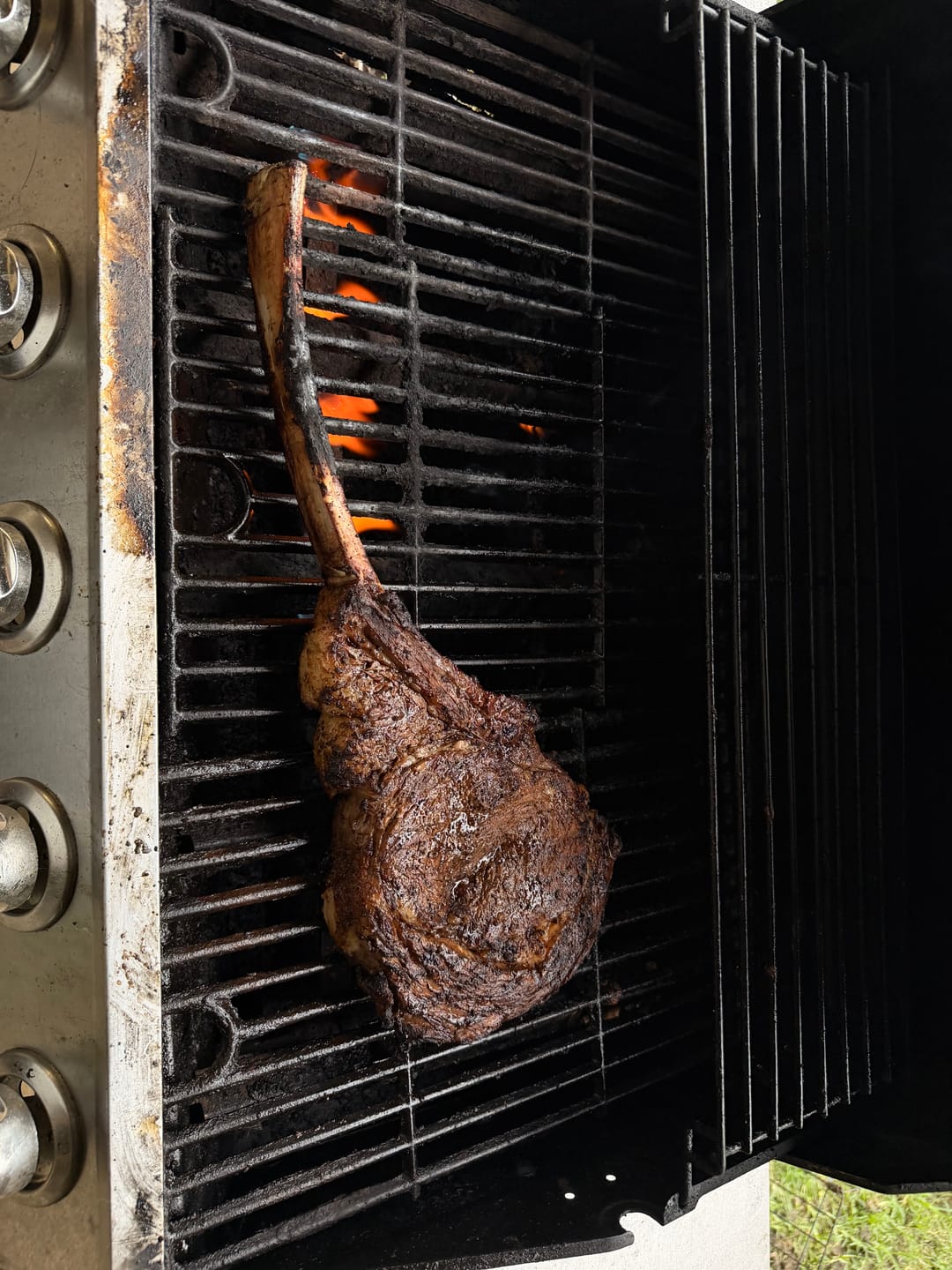 Customer photo review of Wagyu Tomahawk Steak