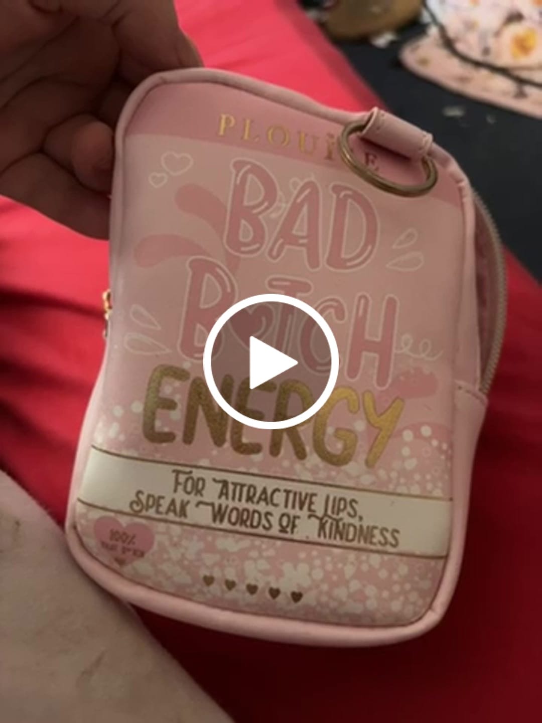 Customer video review of Bad Bitch Energy Bag