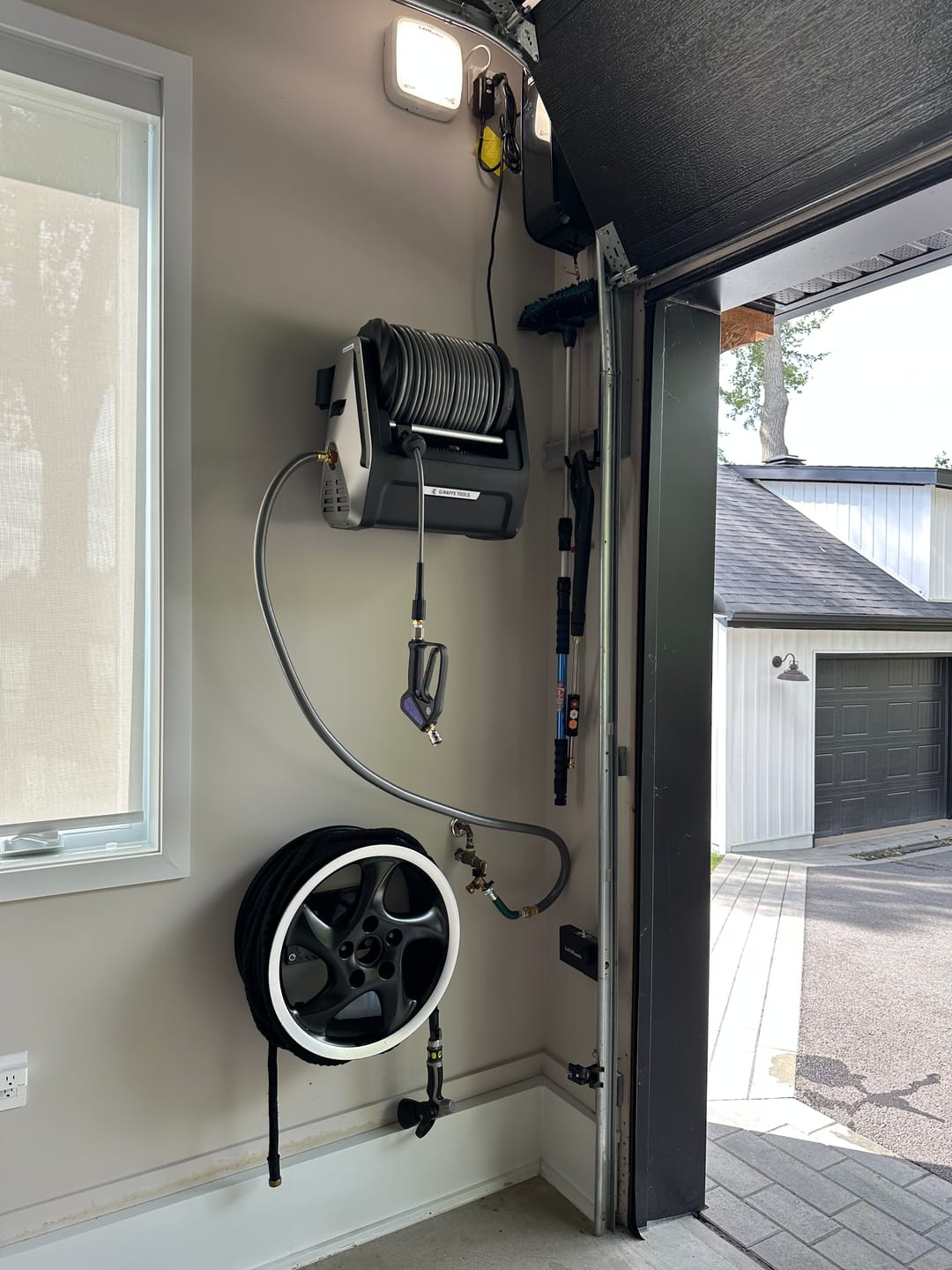 Customer photo review of Grandfalls Retractable Pressure Washer Plus