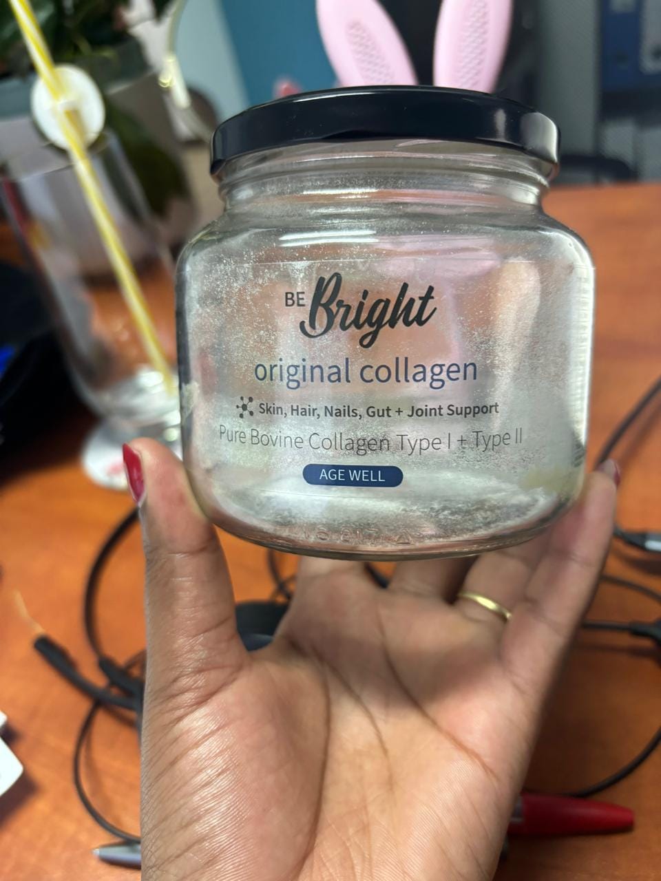 Customer photo review of ORIGINAL COLLAGEN 180g JAR