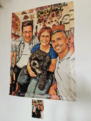 Customer photo review of Diamond Painting Eigenes Bild