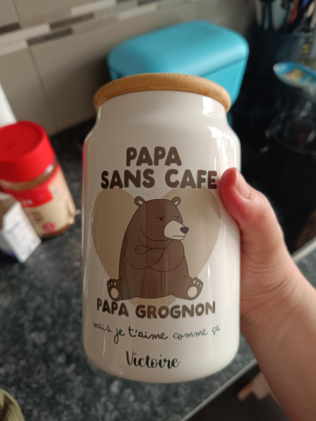 Customer photo review of Pot à café