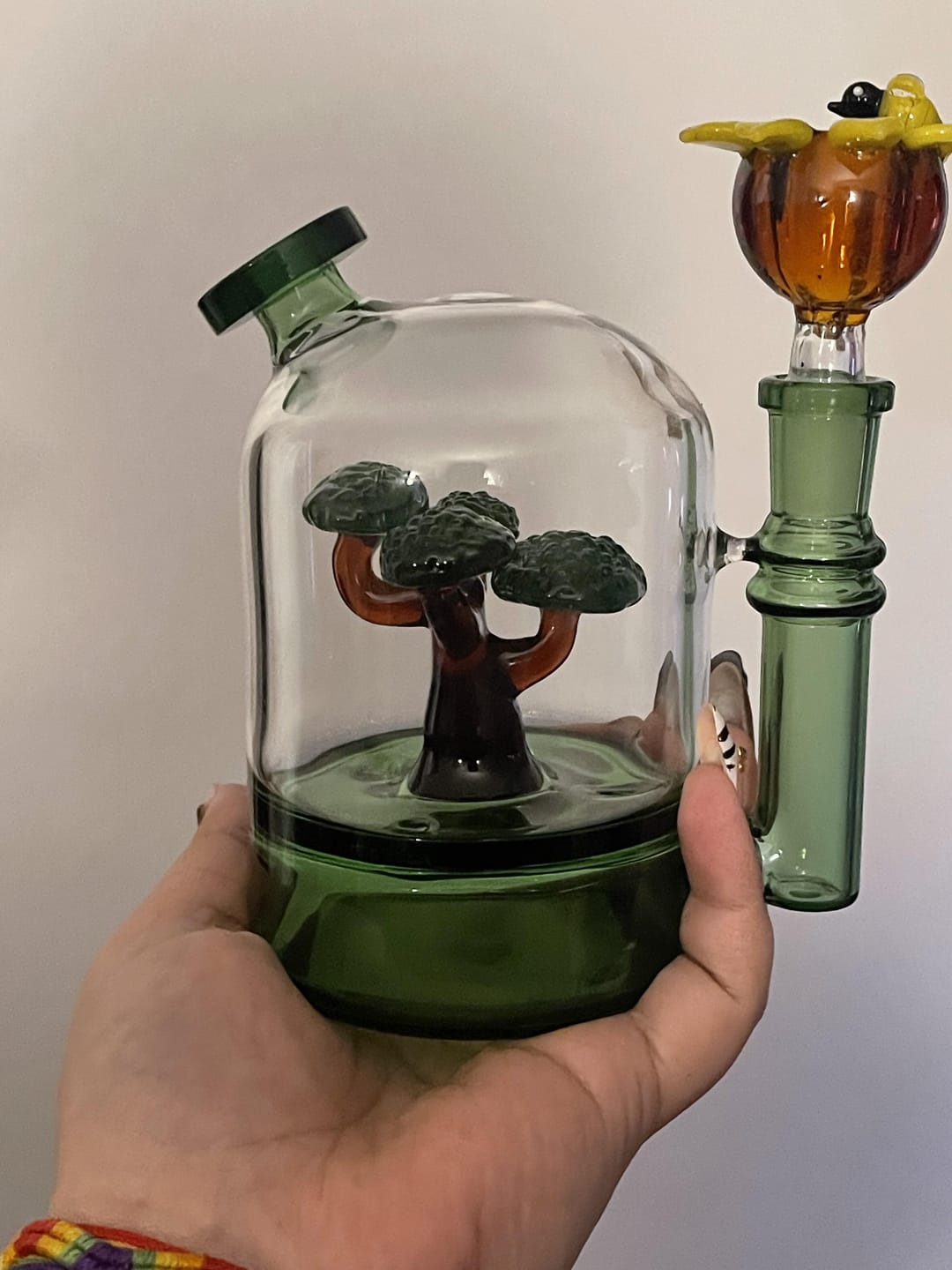 Customer photo review of BONSAI CLOCHE BONG