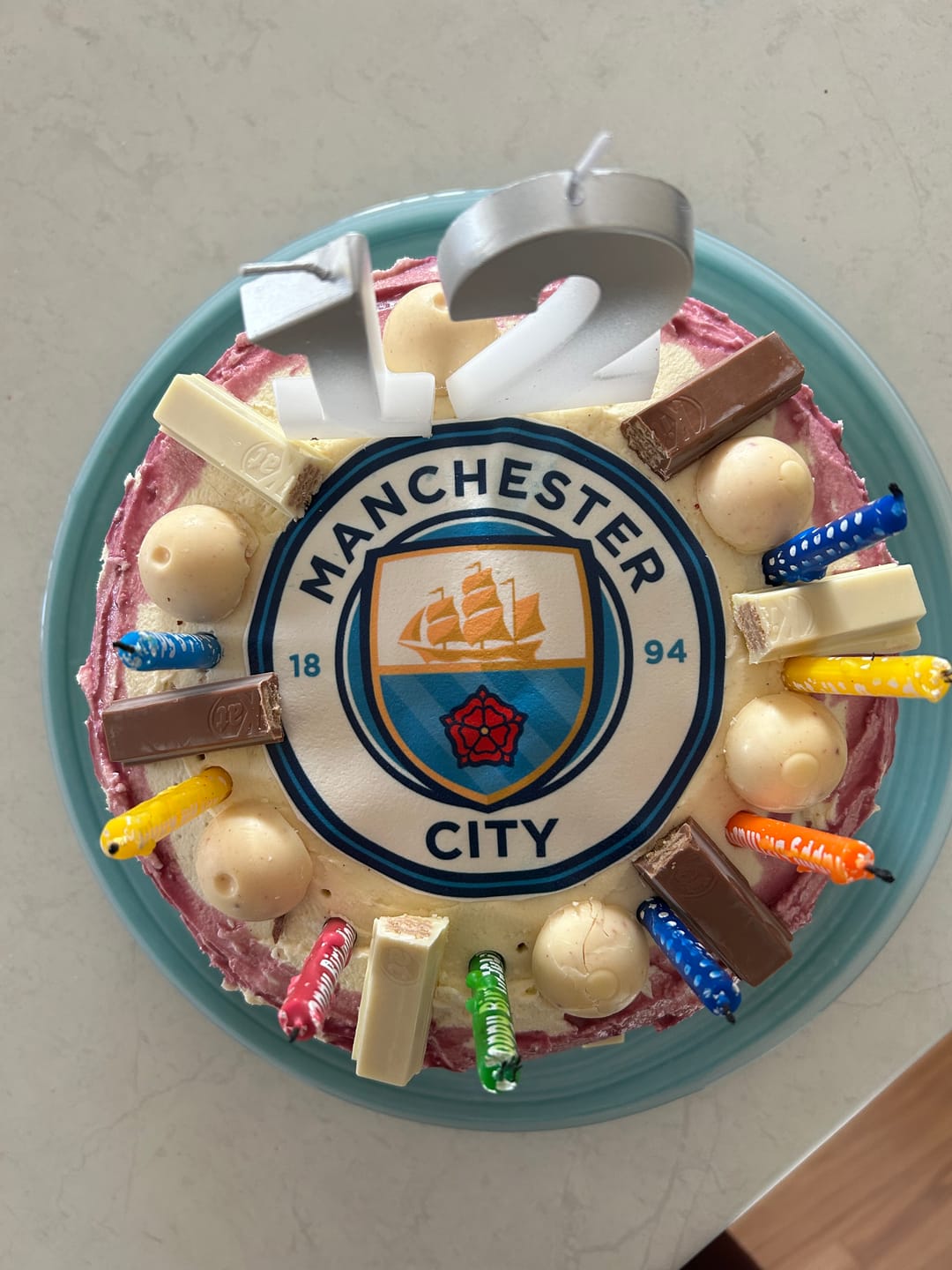 Customer photo review of A5 Rectangle Custom Edible Icing Image