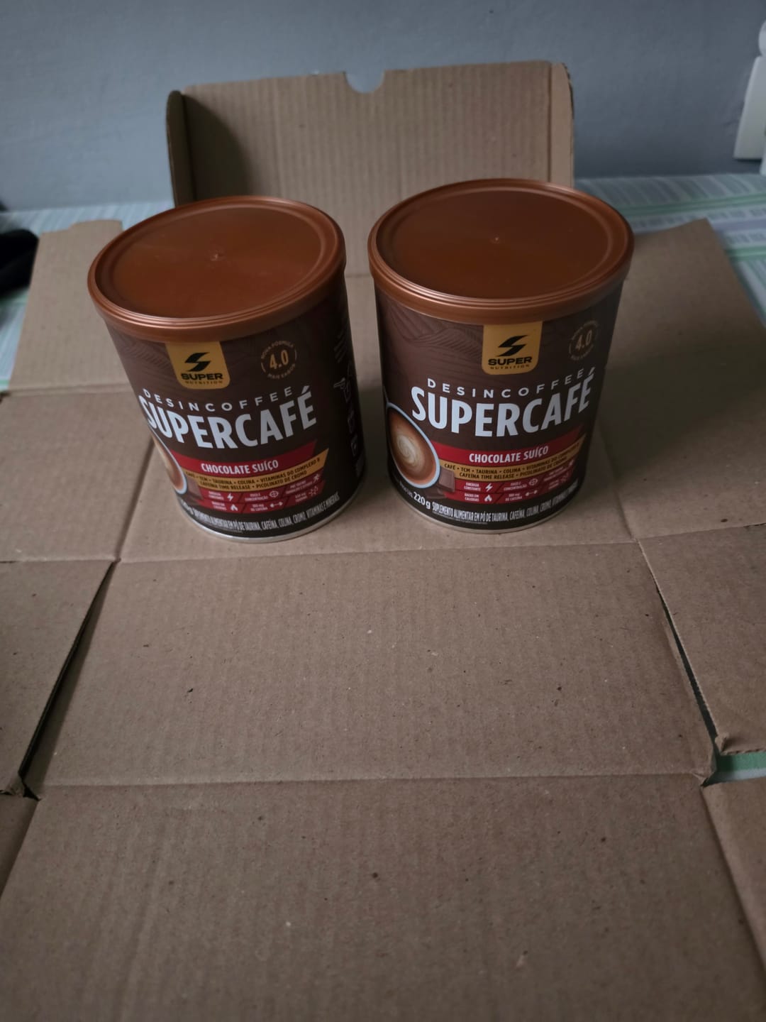 Customer photo review of Supercafé Chocolate Suíço