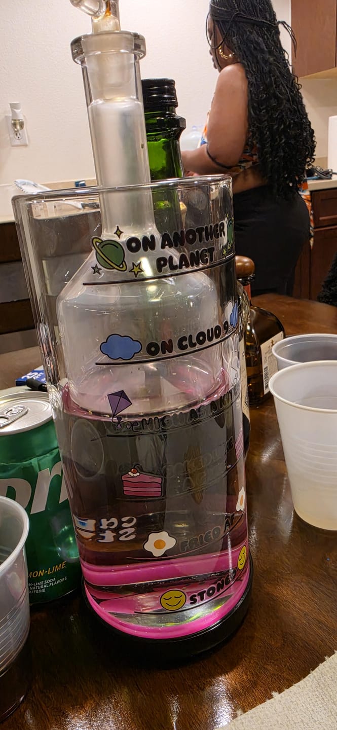 Customer photo review of STONED GRAVITY BONG