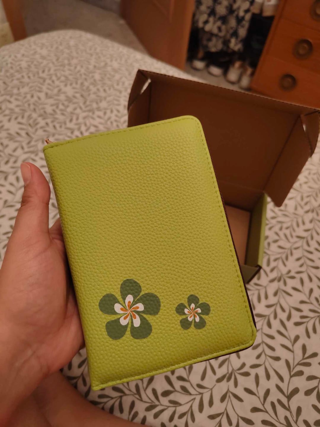 Customer photo review of Libreta de Ahorro con Cremallera A7