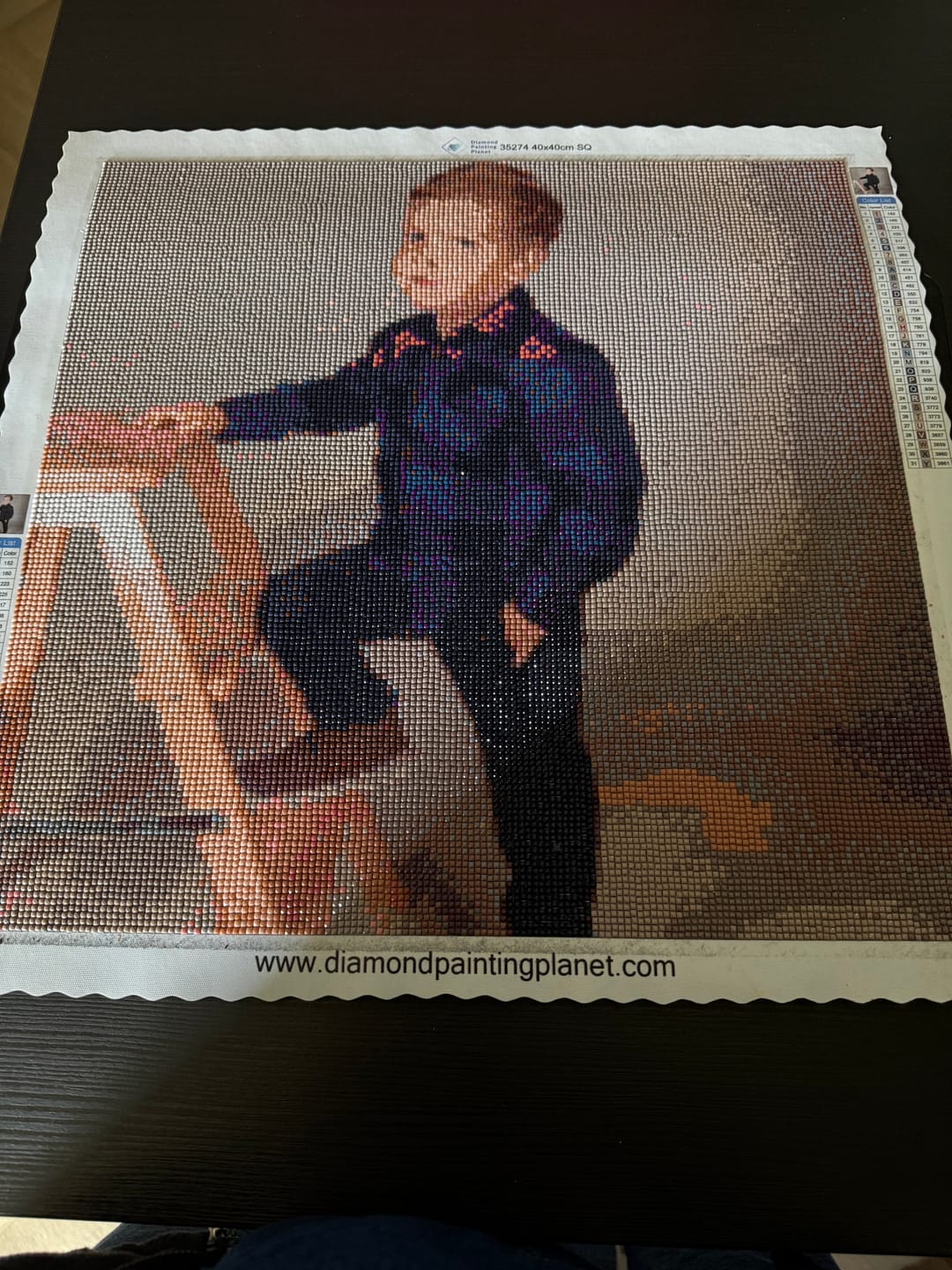 Customer photo review of Eigen Foto Diamond Painting