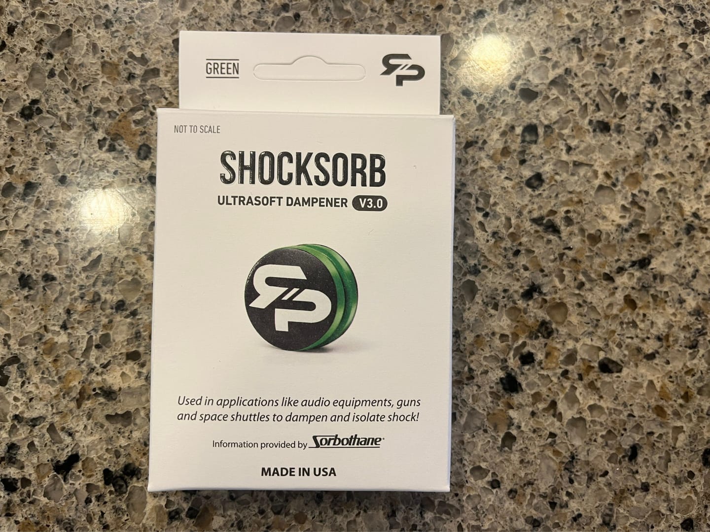Customer photo review of ShockSorb®  Dampener V3 Ultrasoft