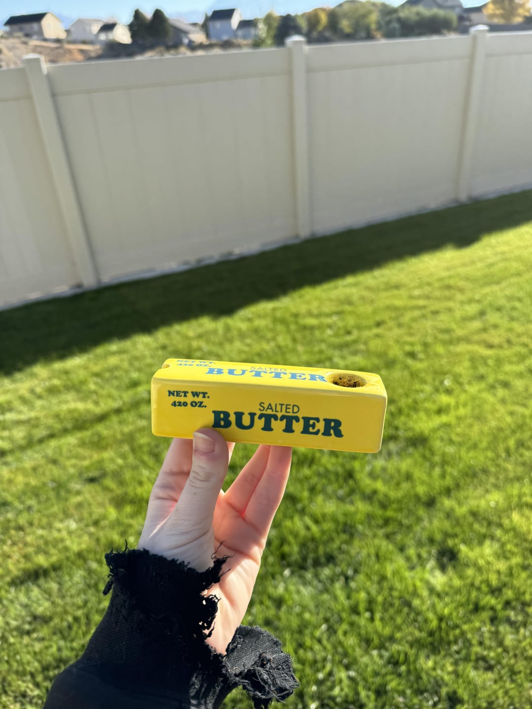 Customer photo review of BUTTER PIPE