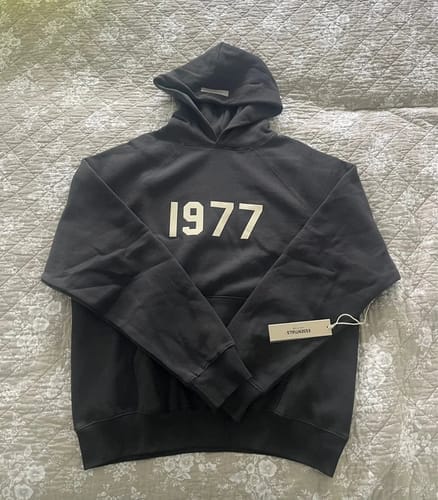 Customer photo review of Fear of God Essentials SS25 Jet Black Summer Set