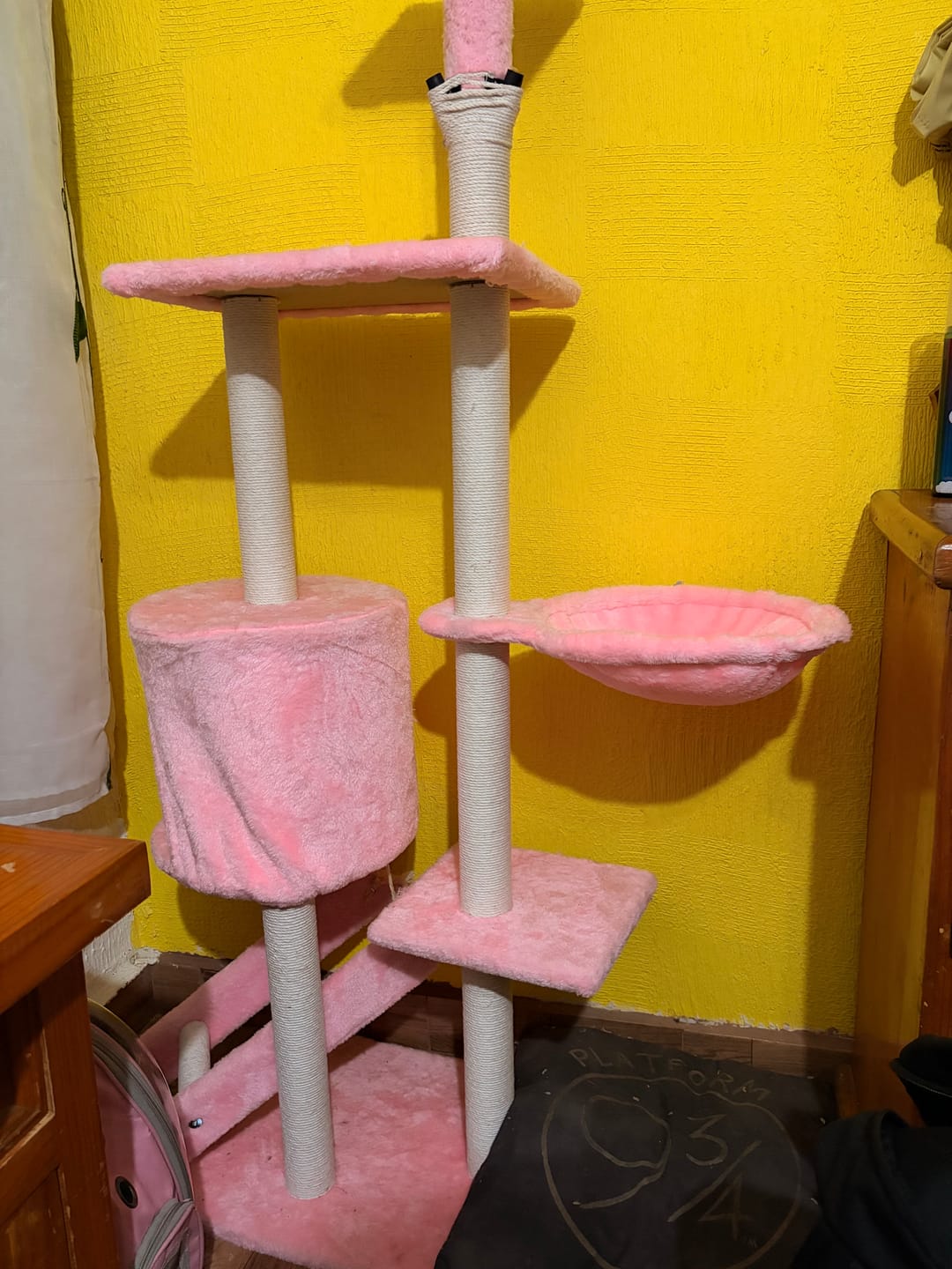 Customer photo review of CT9825 1 Pieza De Rascador Para Mascota