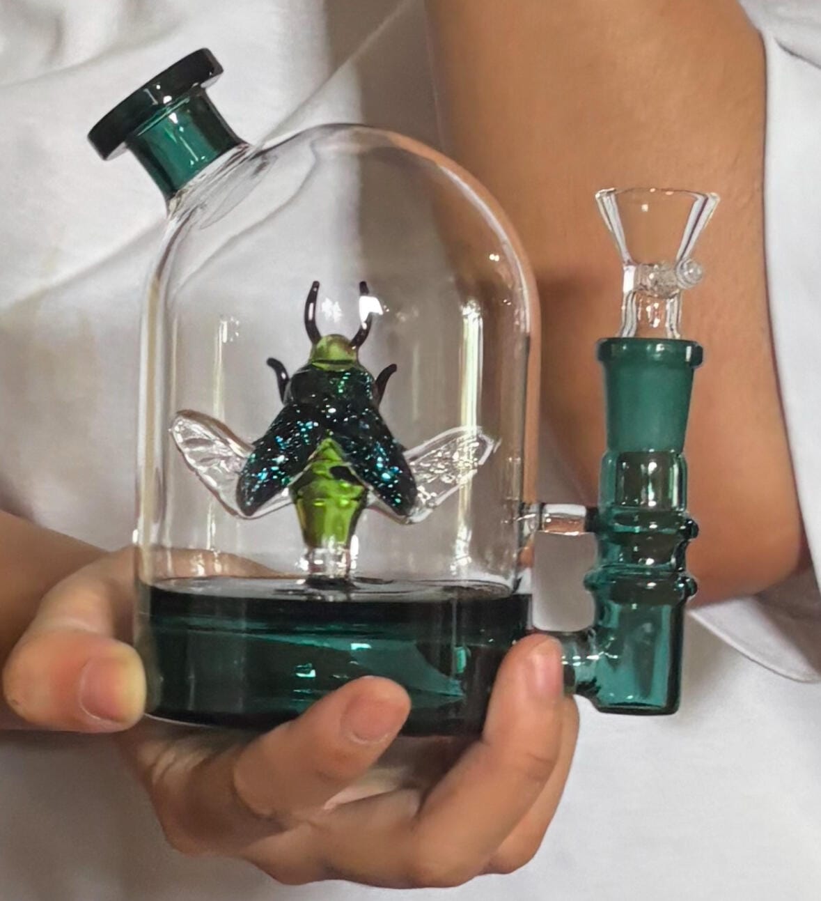 Customer photo review of BEETLE CLOCHE BONG