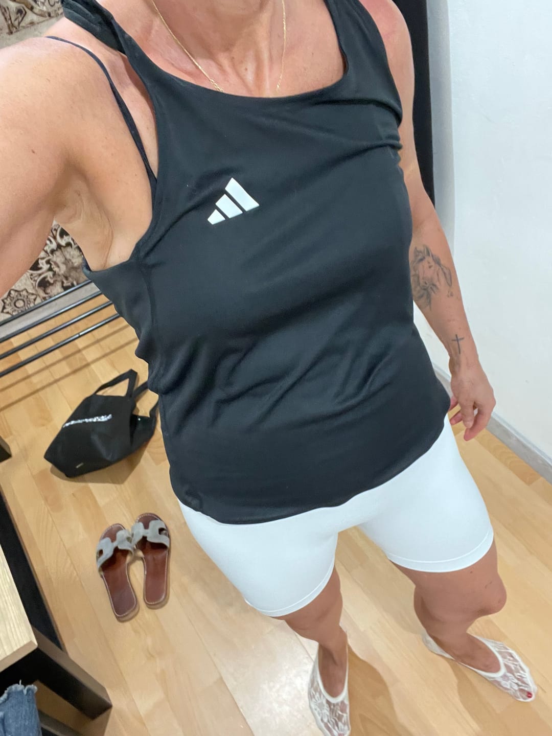 Customer photo review of Shorts All-Up Bianco