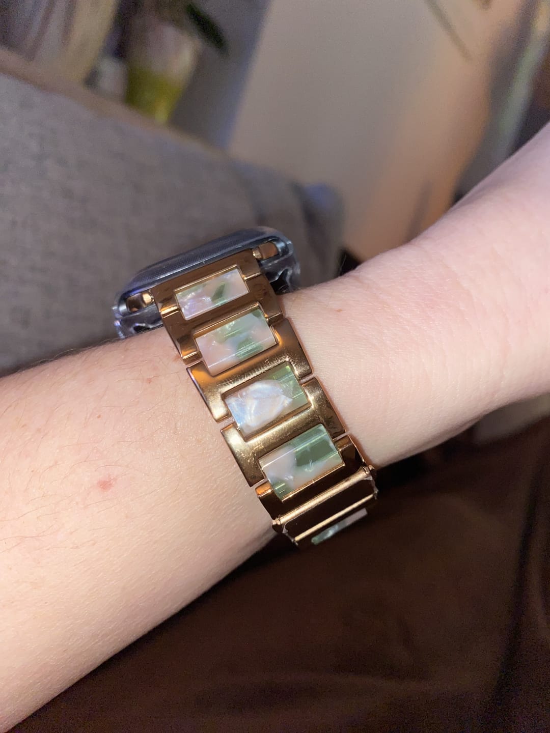 Customer photo review of arktisband Apple Watch Gliederarmband "Namaste"