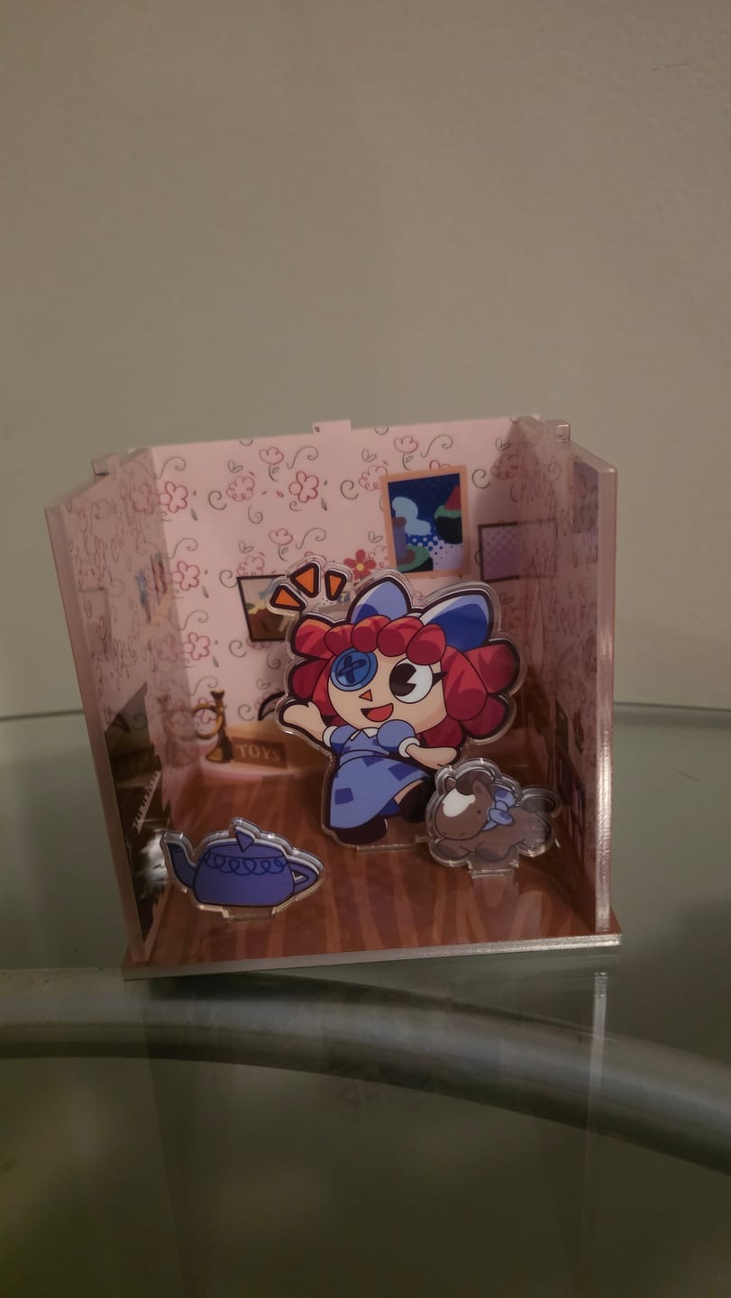 Customer photo review of Digital Circus Acrylicz Blindbox