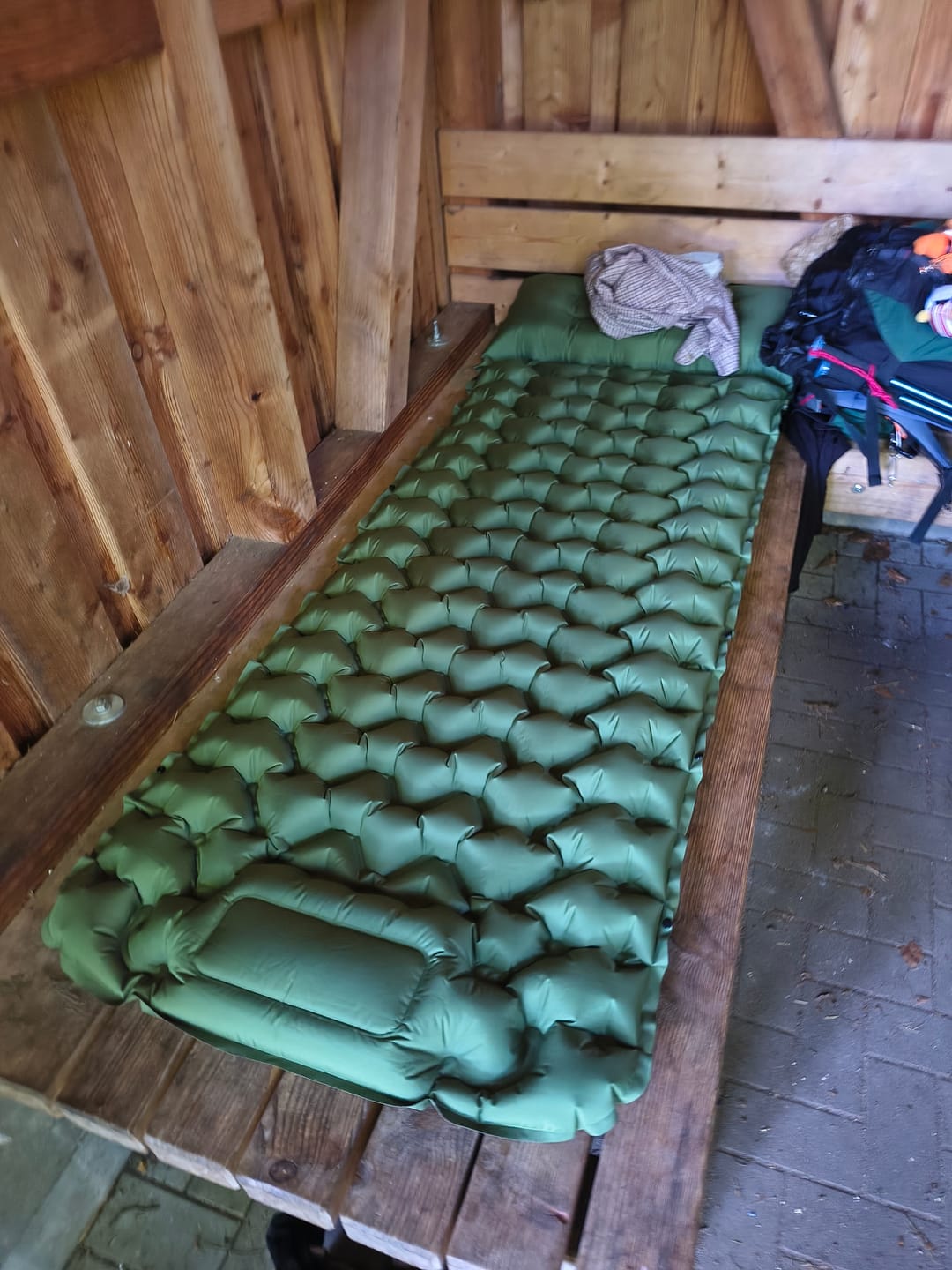 Customer photo review of Ultraleichte & kompakte Isomatte - perfekt für unterwegs & Abenteuer