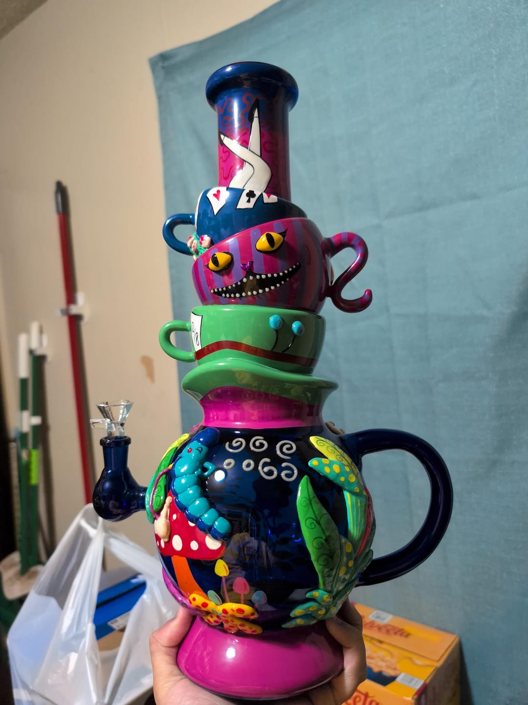 Customer photo review of TEA PARTY BONG 16"