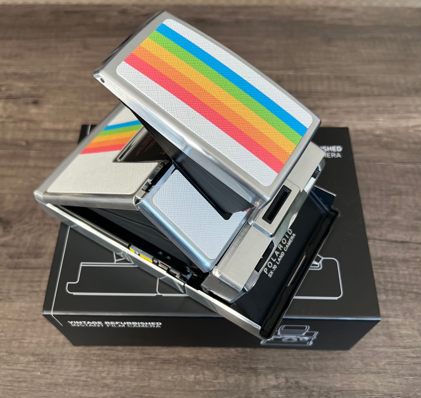 Customer photo review of Polaroid SX-70 to 600 Film Conversion with Repair Service (Non-Autofocus Models)