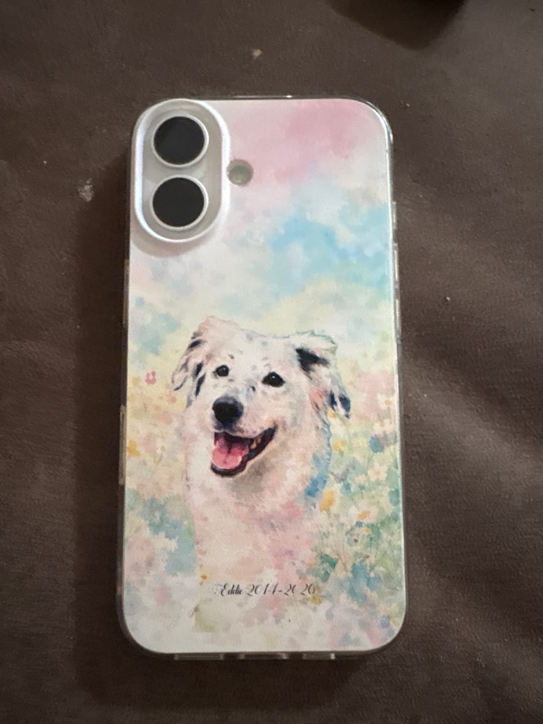 Customer photo review of Personalisierte Handyhülle - Aquarell